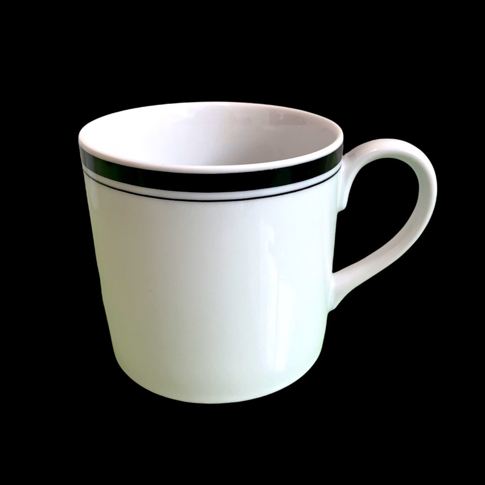 Cooks Club Novi Black Coffee Mug / Cup- EUC - discontinued